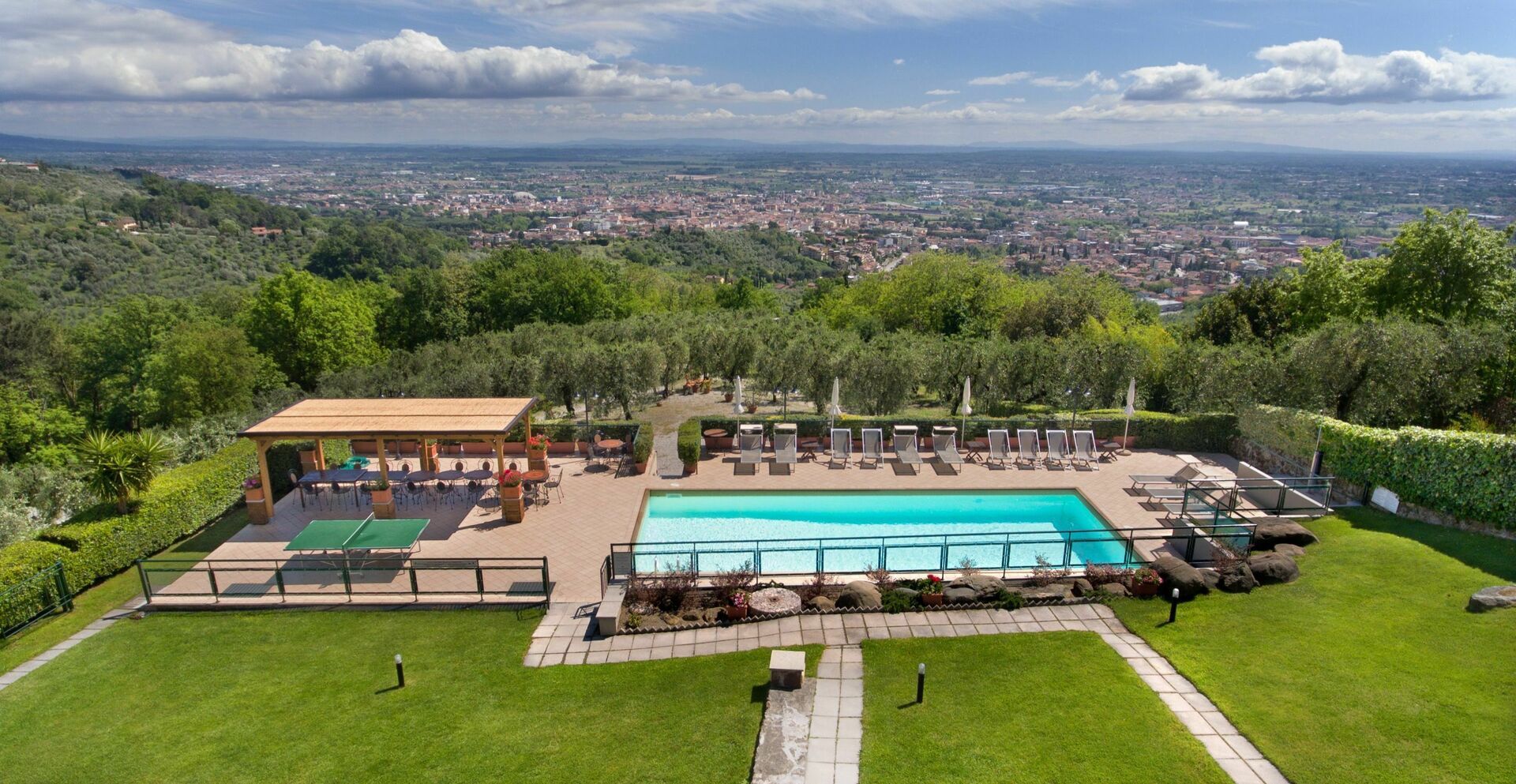 Villa Le Ferrette in Montecatini Terme, Toscane