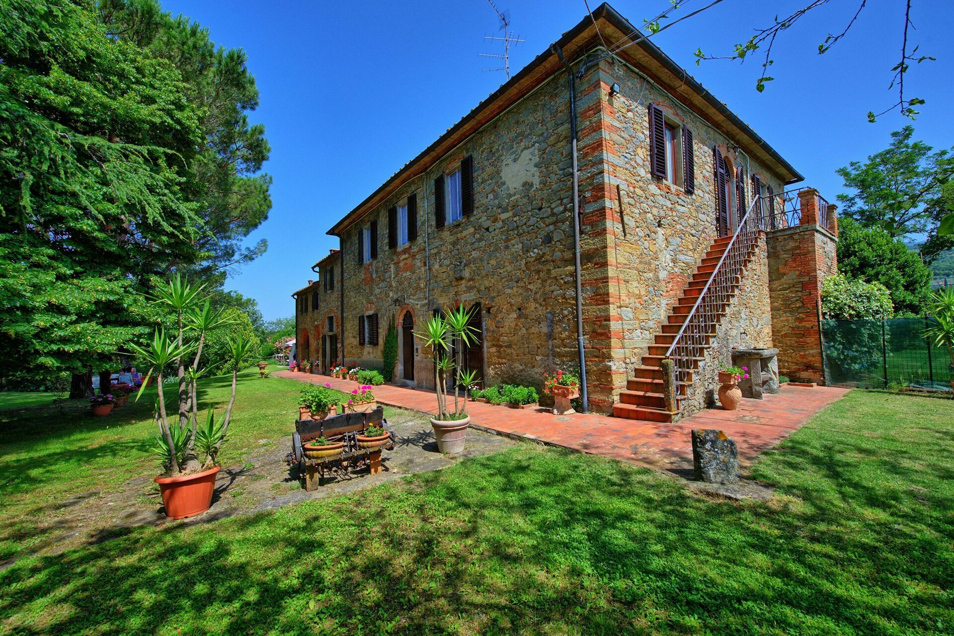 Villa Campogialli in San Giustino Valdarno, Toscane