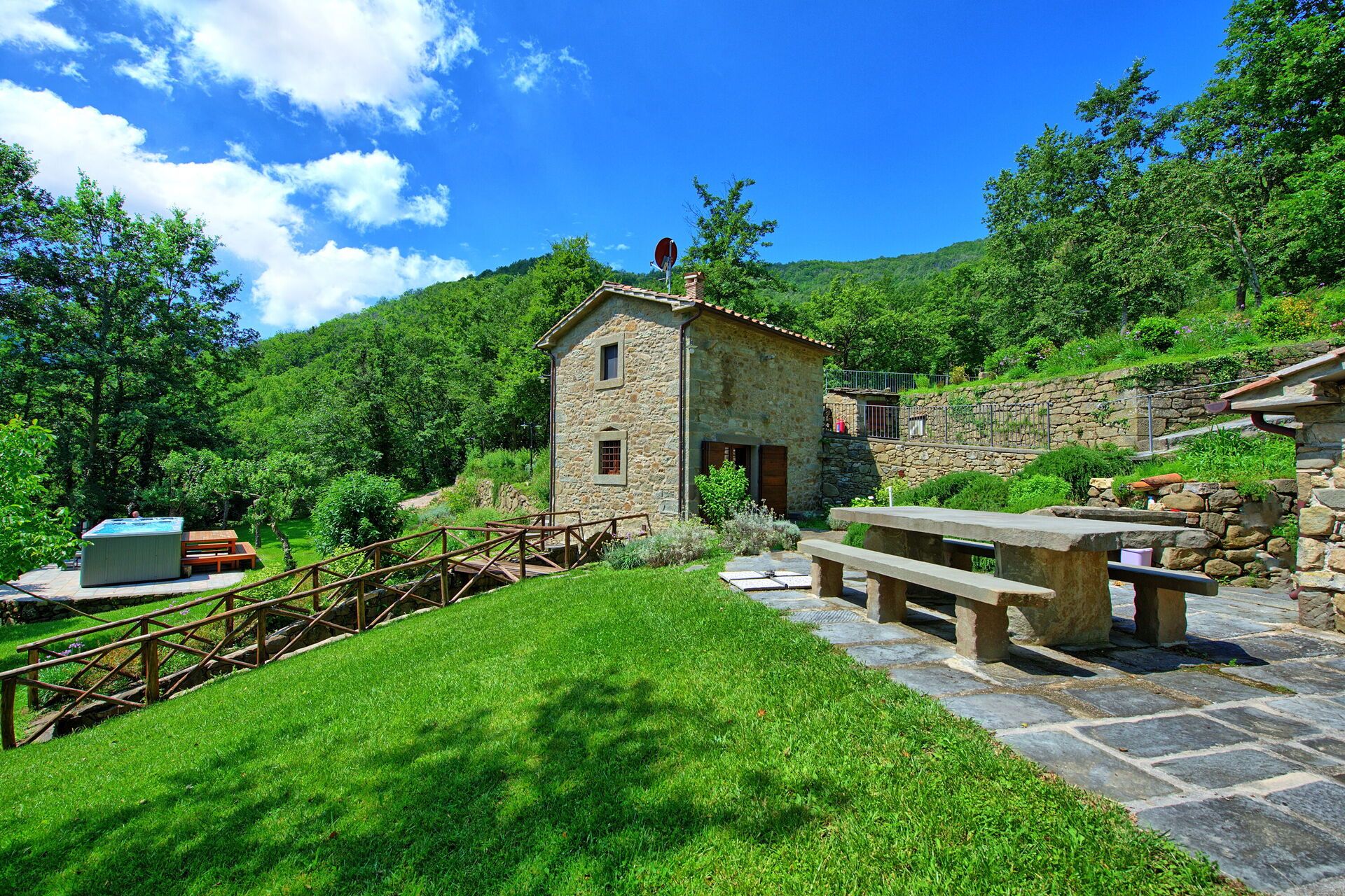 Villa Mulino in Adatti, Toscane