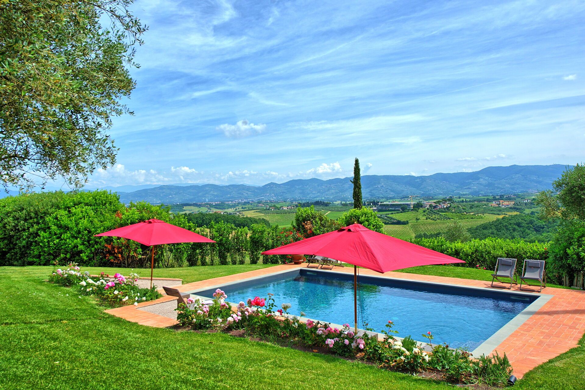 Villa Marliana in Cerreto Guidi, Toscane