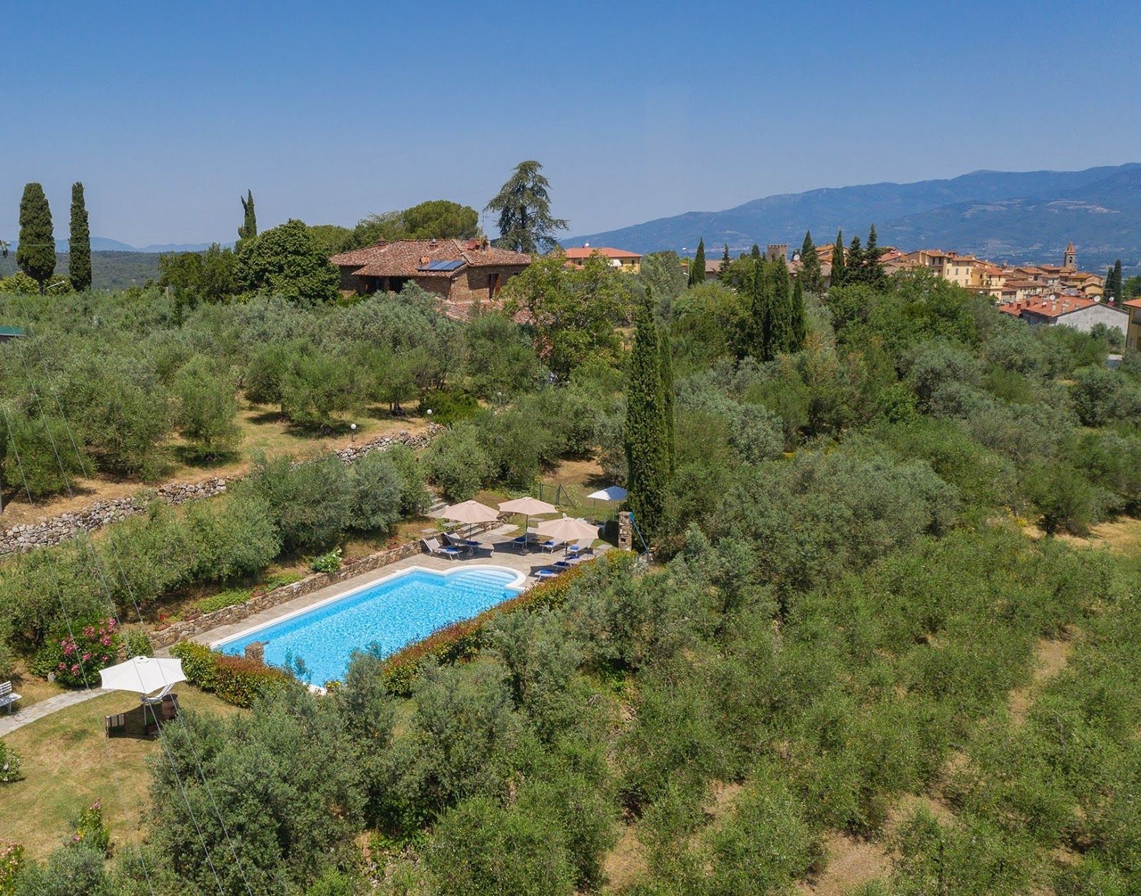 Villa Pergolato in Pergine Valdarno, Toscane