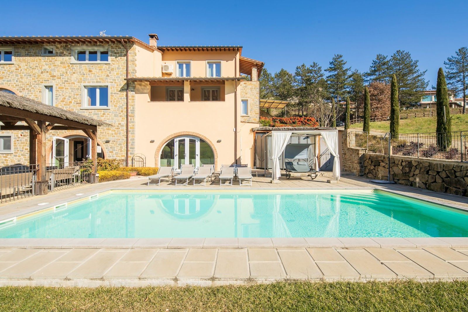 Villa Poppi in Poppi, Toscane