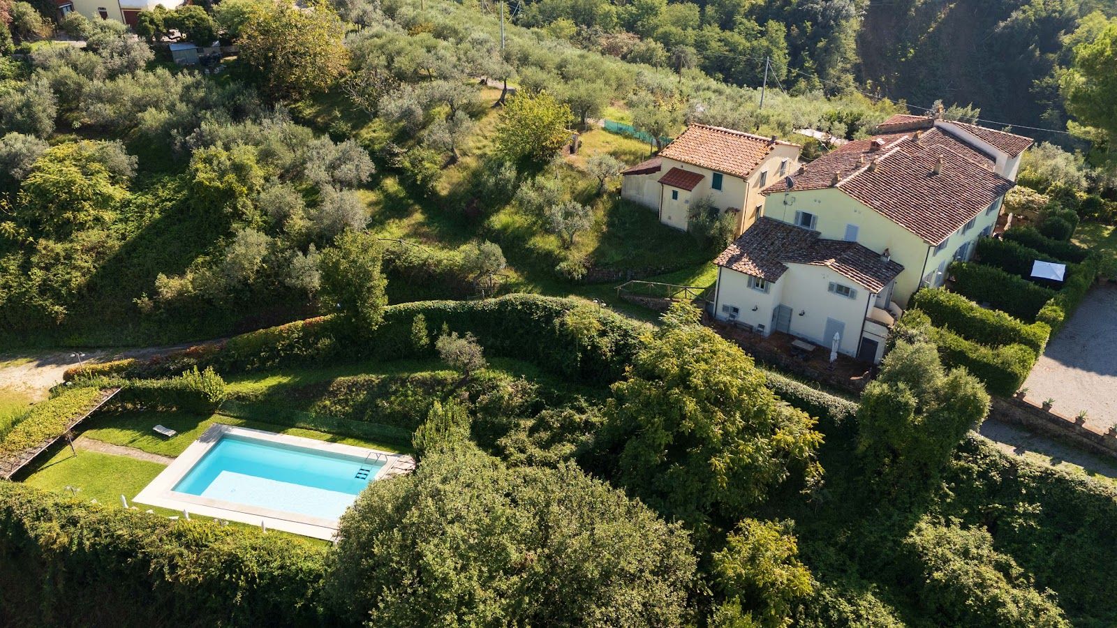 Villa Oliveto Saggio in Lamporecchio, Toscane
